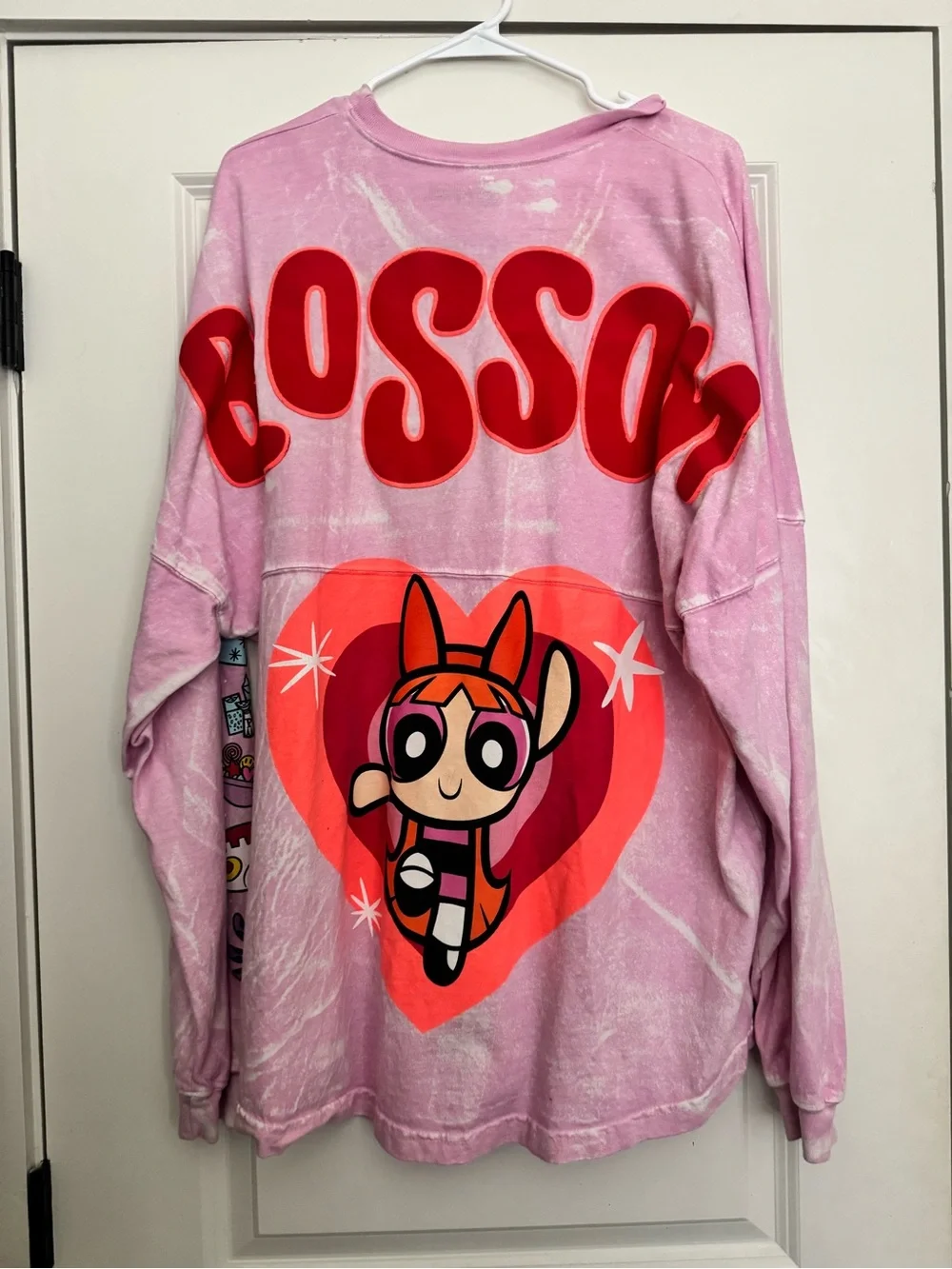 Powerpuff Girls Blossom Pink Graphic Long Sleeve Top Spirit Jersey